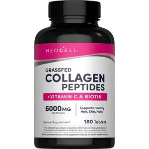 Grassfed Collagen Peptides + C & Biotin Supplement | 180 Tablets Grassfed Collagen Peptides + C & Biotin Supplement | 180 Tablets