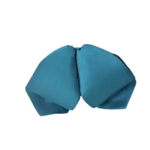 Moño Charro White Diamond Azul Turquesa