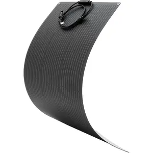 VEVOR Flexible Solar Panel, 100W Semi - Flexible Bendable Monocrystalline Solar Panel, 23 Efficiency Mono Off - Grid Charger with MC4 Output, IP67 Waterproof for Marine RV Car Cabin Curved SurfacesVEVOR Super Brand Day