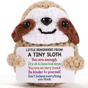 Christmas Socks Gift for Women, Fun Cute Crochet Amigurumi Gift Tree Sloth Turtle Kimchi Roll Unique Birthday Xmas Present, Ideal for Colleagues Boss Friends