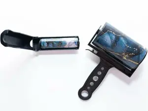 PetSafe 2-Pack Mini Lint Roller Portable Pet Hair Remover Washable Sticky Roller Reusable Lint Remover for Clothes Travel Household 12in x 6in x 3in