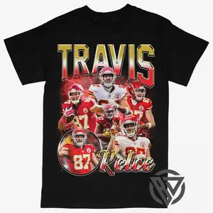 Travs K3lc3 T-shirt For Men Women, For Fans Unisex Casual Streetswear Top Kansas City Football