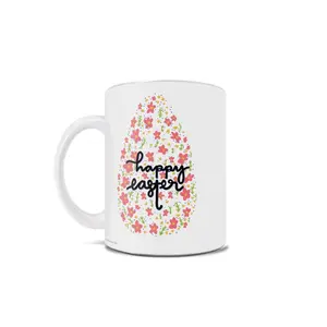 Easter Collection  (Happy Easter Pattern) 11 oz Ceramic Mug WMUG1272