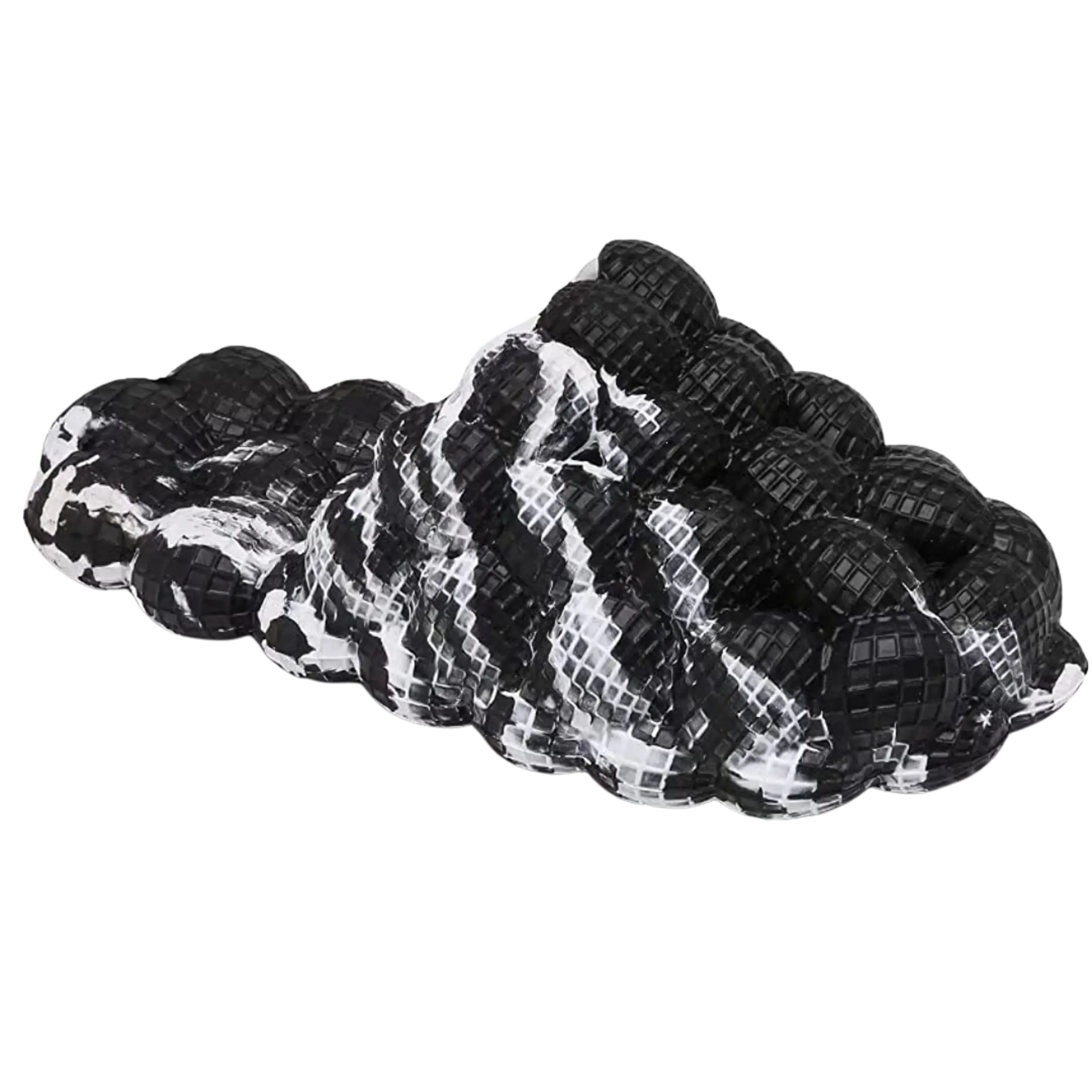 Bubble Slides White Black