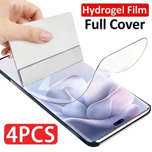 For Motorola Moto Edge 70/60/50 Smartphone Water Gel Screen Protector Film, Self-Healing Bubble-Free Design, Anti-Scratch, Fingerprint Touch Sensitive, Accessories