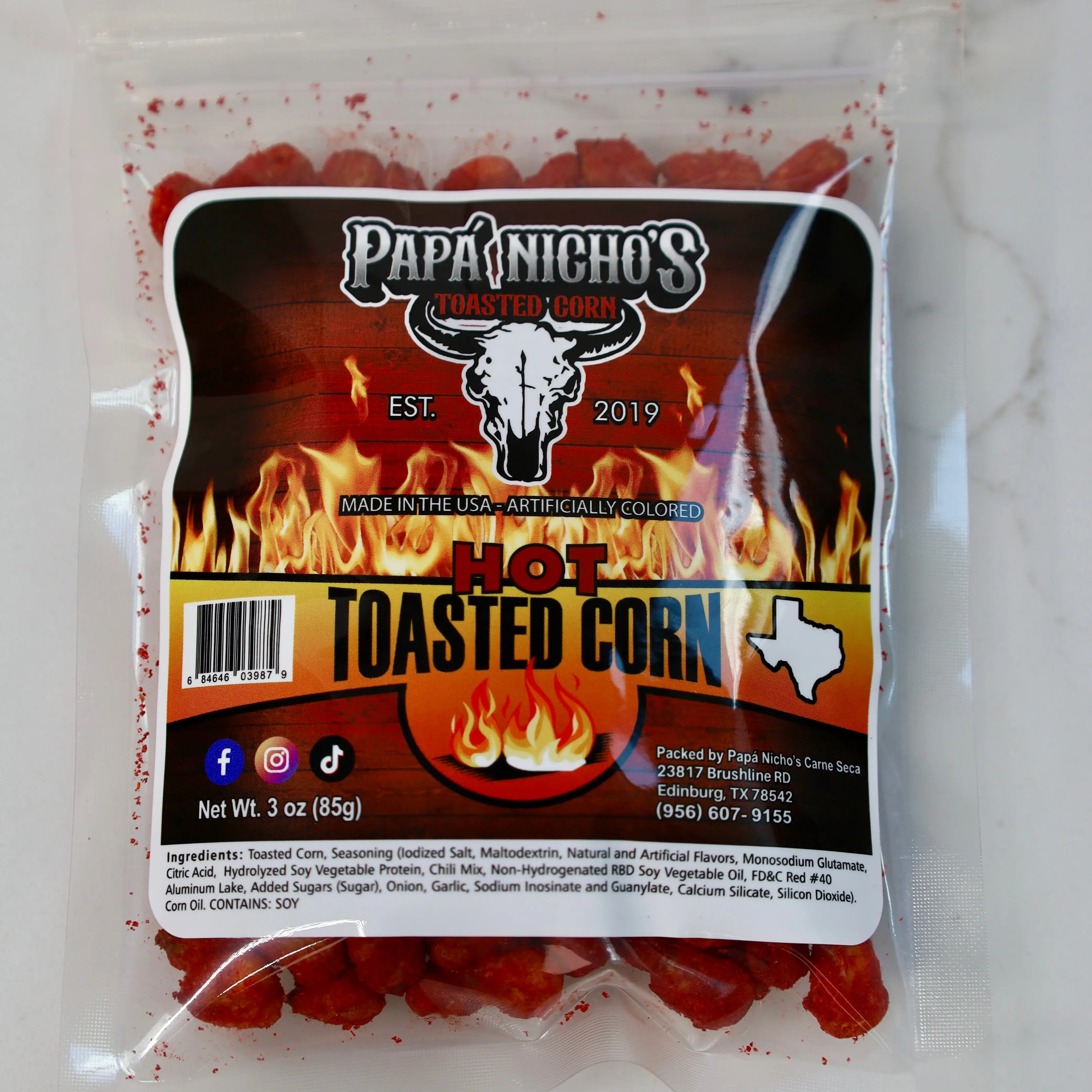 Papá Nicho’s Hot Toasted Corn Papá Nicho’s Hot Toasted Corn