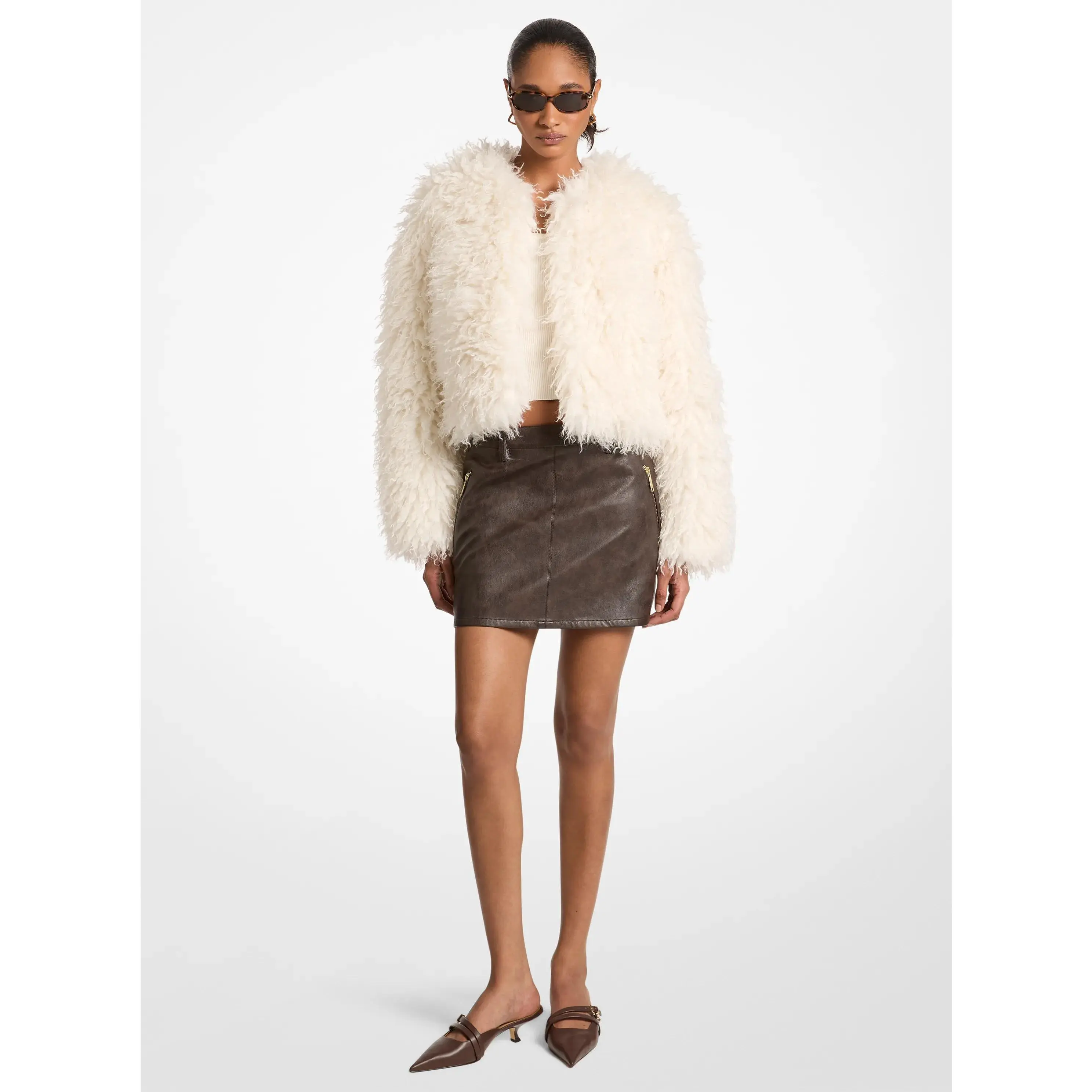 Faux Shearling Jacket