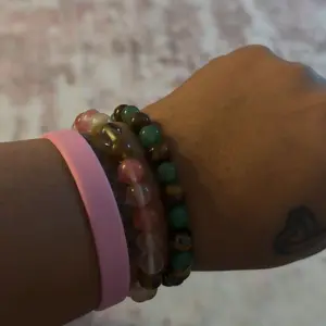 1pc Arpurraina Money Attraction Bracelet with Green Aventurine & Tiger Eye -    blue friendship bracelet beaded  jewelry protection bracelet encouragement gift fashion artificial bracelet  of  the  day Colorblock Beaded Crystal Bracelet