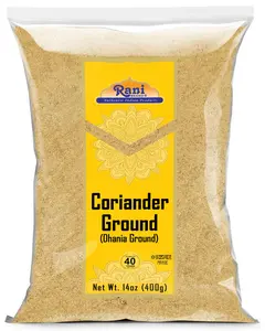 Rani Coriander Ground Powder (Indian Dhania) Spice 400g (14oz) ~ All Natural, Salt-Free | Vegan | No Colors | Gluten Friendly | NON-GMO | Kosher