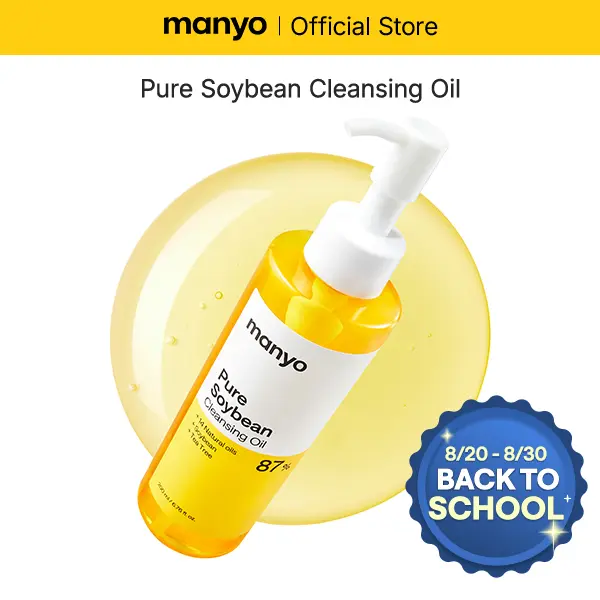 [manyo] Pure Cleansing Oil, Natural Oil Cleanser for Face, Makeup Blackhead Remover, Korean Skin Care, 6.76 fl oz (200ml)