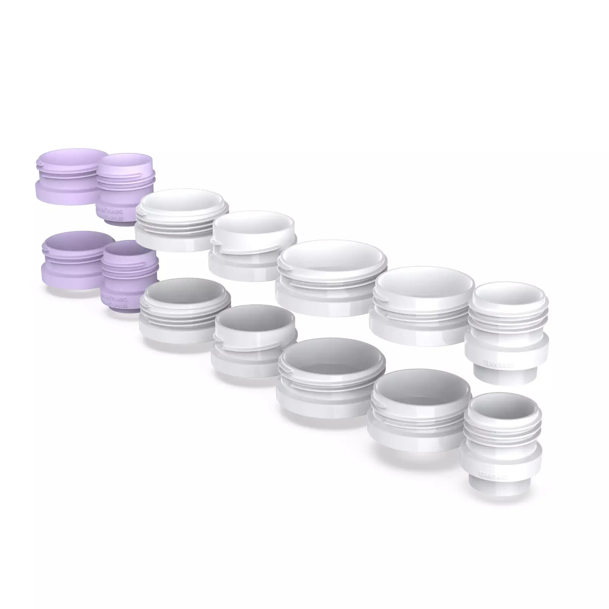 Twist Breast Pump Adapters (Multi-Pack)