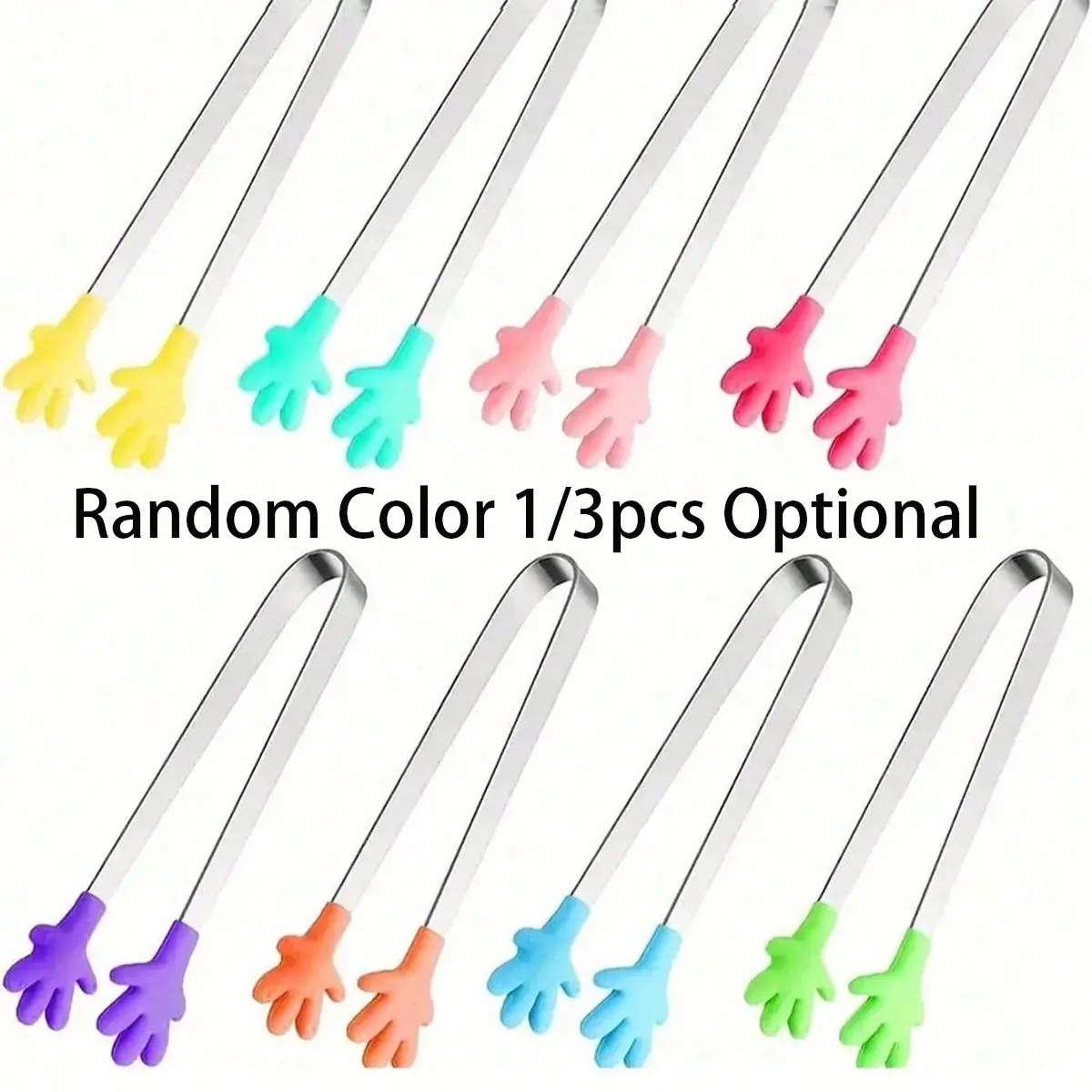 Silicone Mini Clips Set, Kitchen Gadgets, Kitchen Accessory, Multifunctional Kitchen Tool, BBQ Bread Ice Cube Clips, Tea Party Clips, Perfect Gift, Summer Outdoor Camping, Kitchen Utensils Tools, BBQ Grilling Accessories, Home Kitchen Use