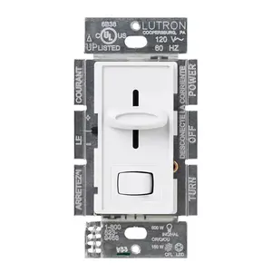 Skylark LED+ Dimmer Switch, 150-Watt, Single Pole or 3-Way, White