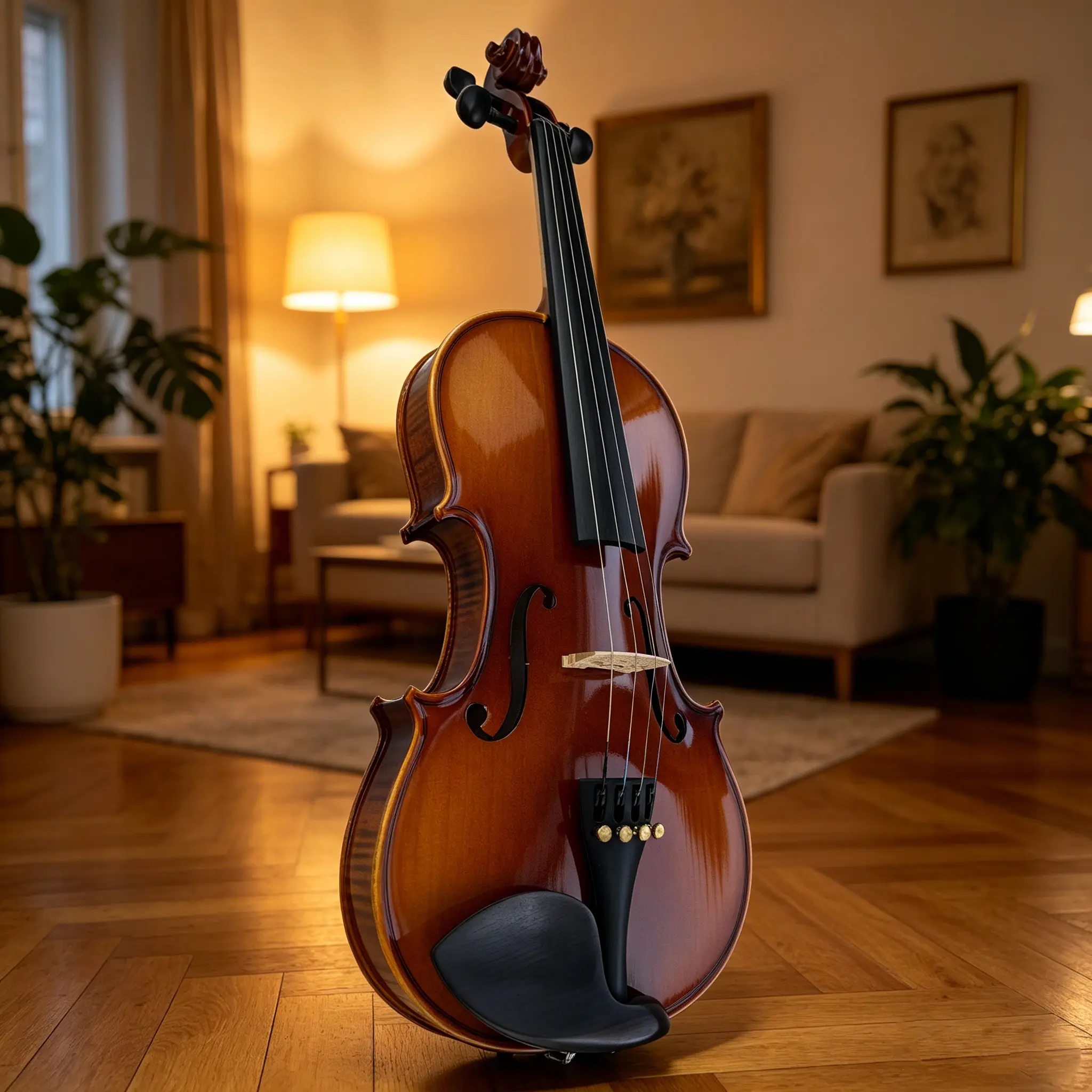 Insoul Professional Student Violin 4/4 Full Size Set, Violin for Beginners,Acoustic Violin Solid Wood Fiddle, Beginner Kit For Student