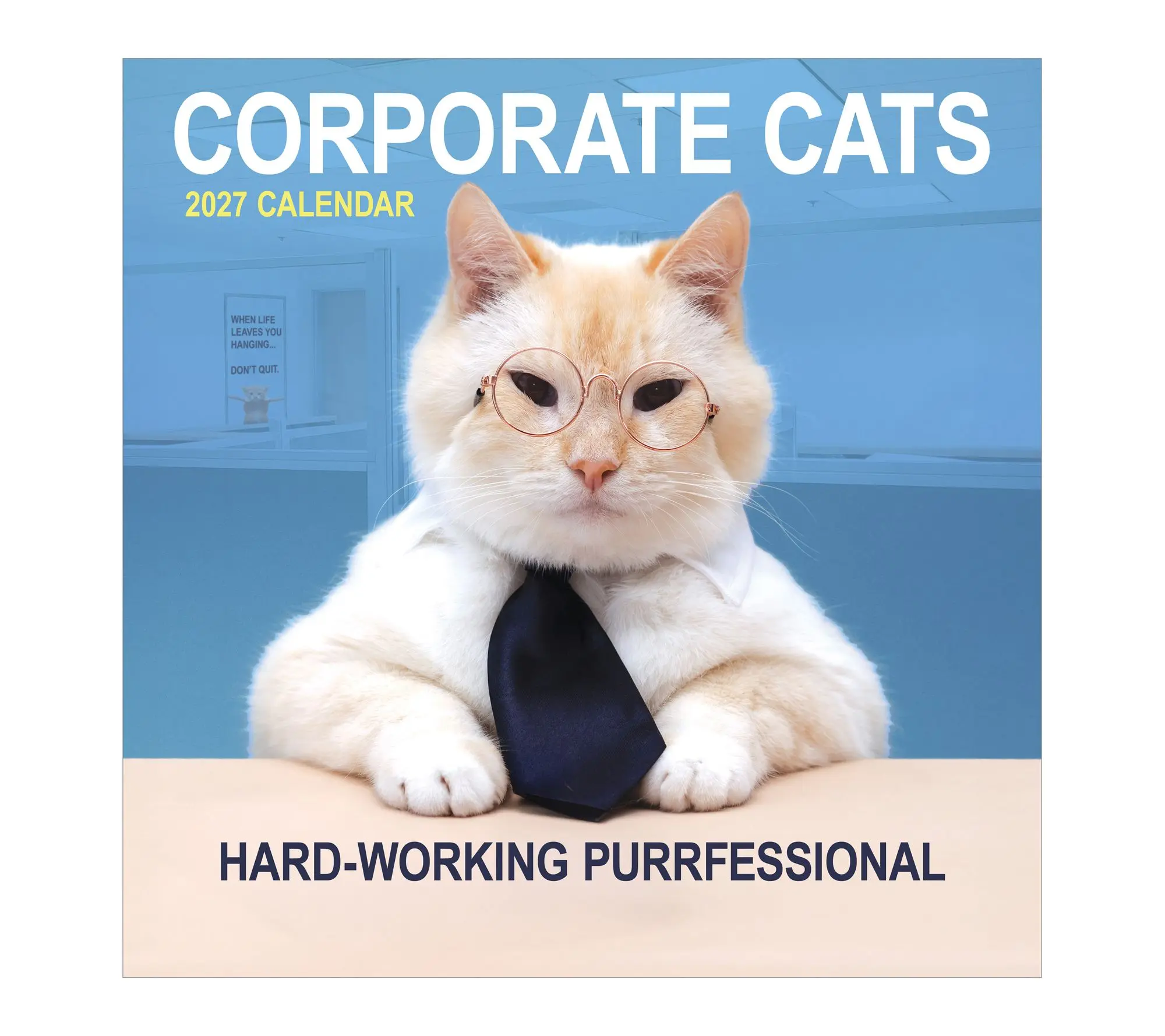 TF Publishing 2027 Corporate Cats Wall Calendar