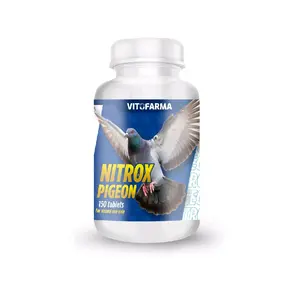 Nitrox Pigeon Tablets 150 Count | Daily Support Formula for Pigeons | Premium Quality by Vitofarma