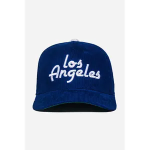 Los Angeles Corduroy Snapback | Royal Blue