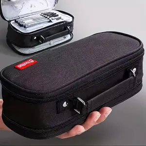 Portable Portable Large Capacity Pencil Case Multi-layer Stationery, Cosmetic Storage Organizer Simple Suitable for Boys and Girls To Use Students Back To School Season Gifts Pencil Bag
