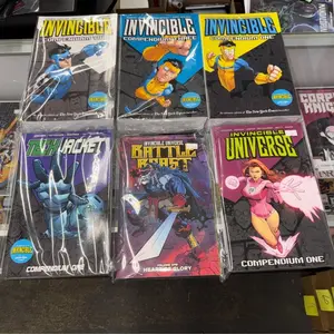 Invincible Ultimate Set: Compendium 1 2 3 + Inv Universe, Tech Jacket, Battle Beast