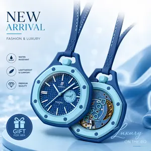 Royal Mechanical Watch, New Collaboration Edition, Luxury Ceramic Bezel Pendant Watch for Men & Women, Perfect Gift, 8 Colors Available