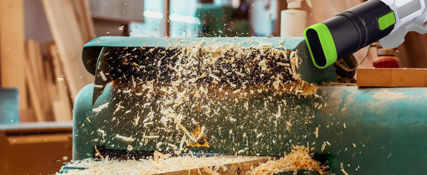 Car Drying Nozzle Compatible with EGO Leaf Blower Models 530 575 580 615 650 670 765, Compact Nozzle Attachment for Easy Snow & Leaves Removing, 360 ° Rotation & Scratch Protection, 9.5 in.