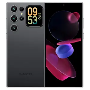 2026 Dual Screen OUKITEL C62 Unlock Smartphone Android 15, 1.81" Smart Rear Display,  16(4+12) GB RAM + 128 GB ROM , Octa-Core Mobile Phone, 6.88" HD+ 90Hz Screen, 5150 mAh Battery, 13 MP + 5 MP Camera, Dual SIM 4G/OTG/Face ID/T-Mobile
