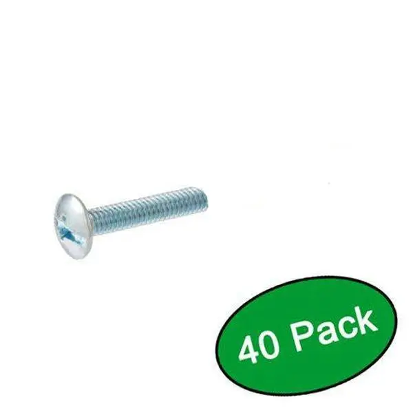 Cosmas Cabinet Hardware UNC 8-32 x 3/4" Long Mounting Screws (Bag of 40)