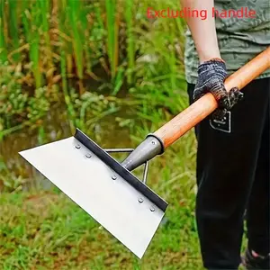 Stainless Steel Garden Shovel, Handleless Garden Shovel, Versatile Stainless Steel Garden Shovel for Yard Weeding & Outdoor Cleaning, Tool