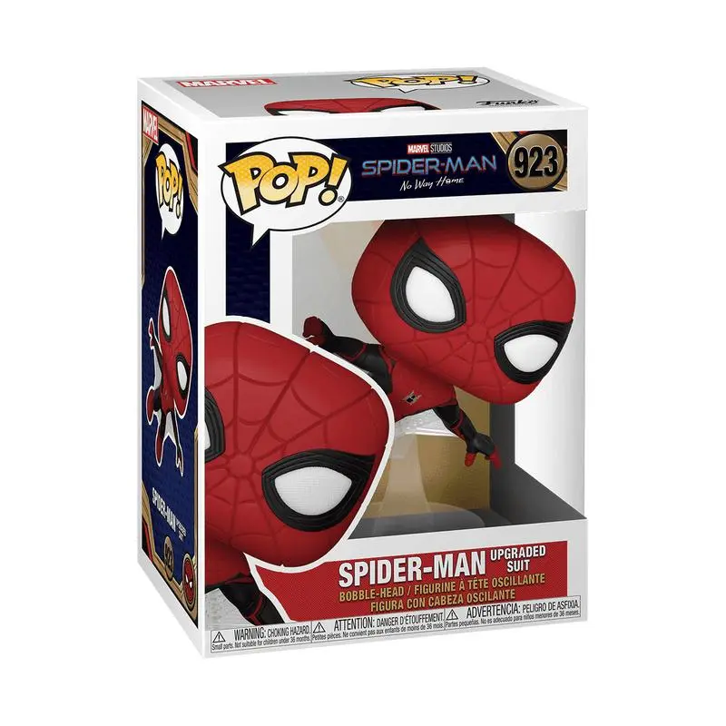 Funko Pop! Spider-Man No Way Home - Spider-Man (Upgraded Suit) #923 Collectible Figure Collectors