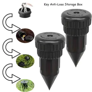 Hidden Realistic Watering Can Key Money Storage Box, Prevent Lost Keys Hidden Backup Key Holder, Secure Key Organizer