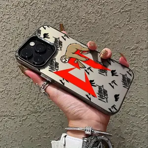 Graffiti CT Sloth Phone Case Compatible with Iphone 16, 15, 14, 13, 12, 11 Mini, Pro, Max, X, XR, XS Max, 8, 7 Plus, Featuring a Shockproof Matte Back Cover.