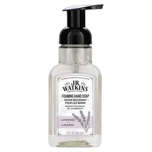 J R Watkins Foaming Hand Soap, Lavender, 9 fl oz (266 ml)