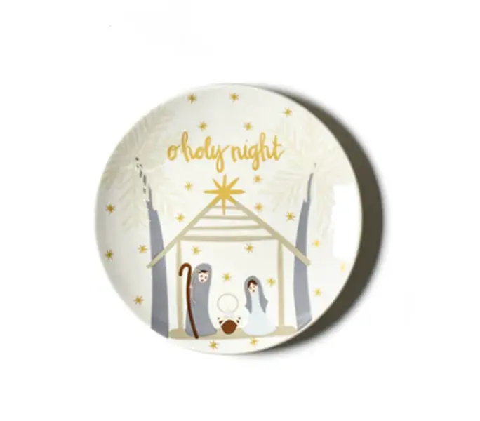 Coton Colors Nativity Salad Plate