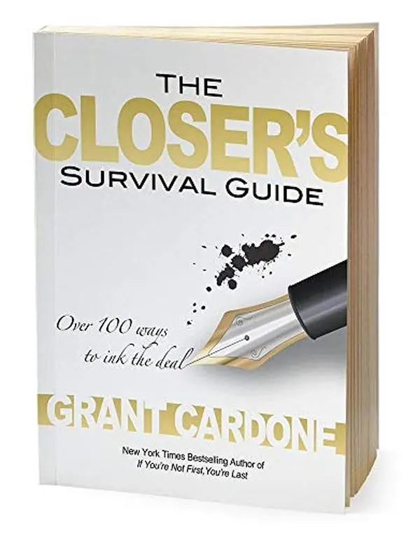 USED Book - The Closer’s Survival Guide - Third Edition by Grant Cardone (Paperback) - english