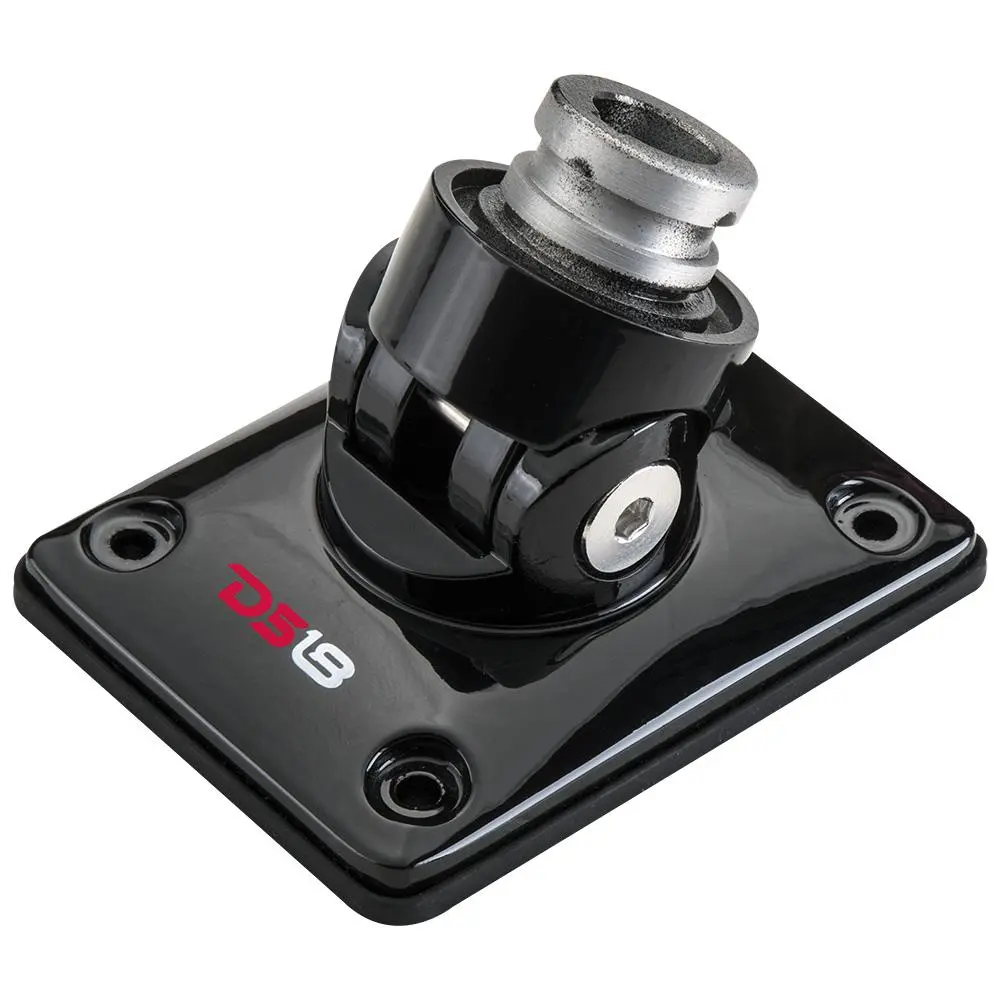 HYDRO Universal Flat Mount (Set of 2) - Die-Cast Solid Aluminum, Heavy Duty Metal for Marine, Boat, ATV, Side by Side Applications