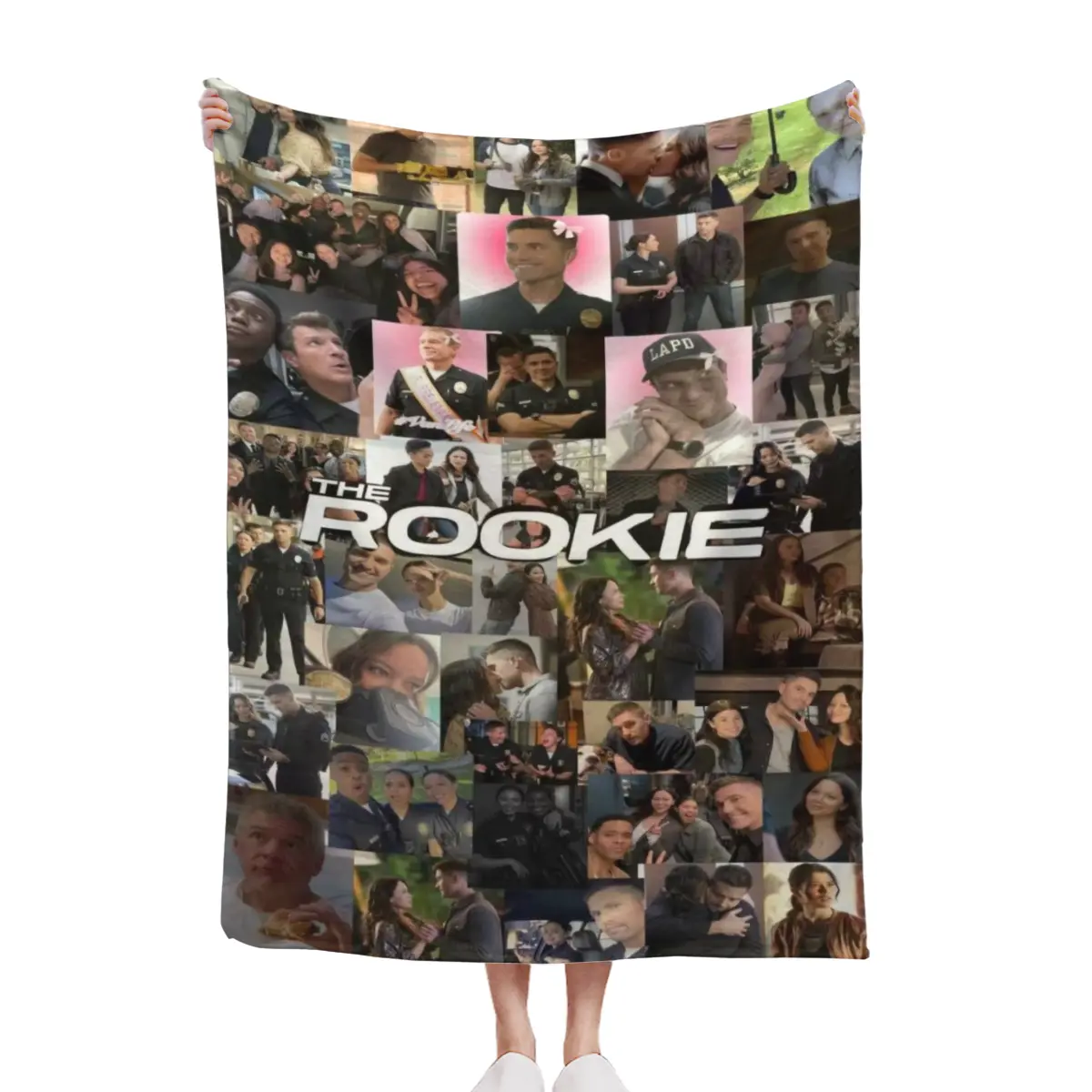 The Rookie Flannel Throw, Iconic Moments Blanket, Soft Warm Blanket for Sofa & Bed 30x40 40x50 50x60 60x80inch