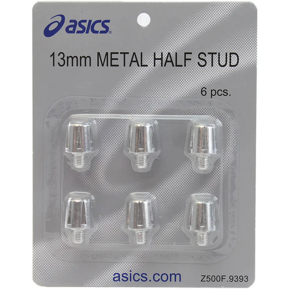 ASICS Mens Metal Half Replacement Stud Athletic - Silver