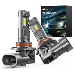 Nilight E4S Series 9005/HB3 LED Headlight Bulbs - 80W, 20000LM High Lumen, 6500K, IP67 Waterproof Rating, for Cars & Motorcycles (2 Bulbs), Car Headlights