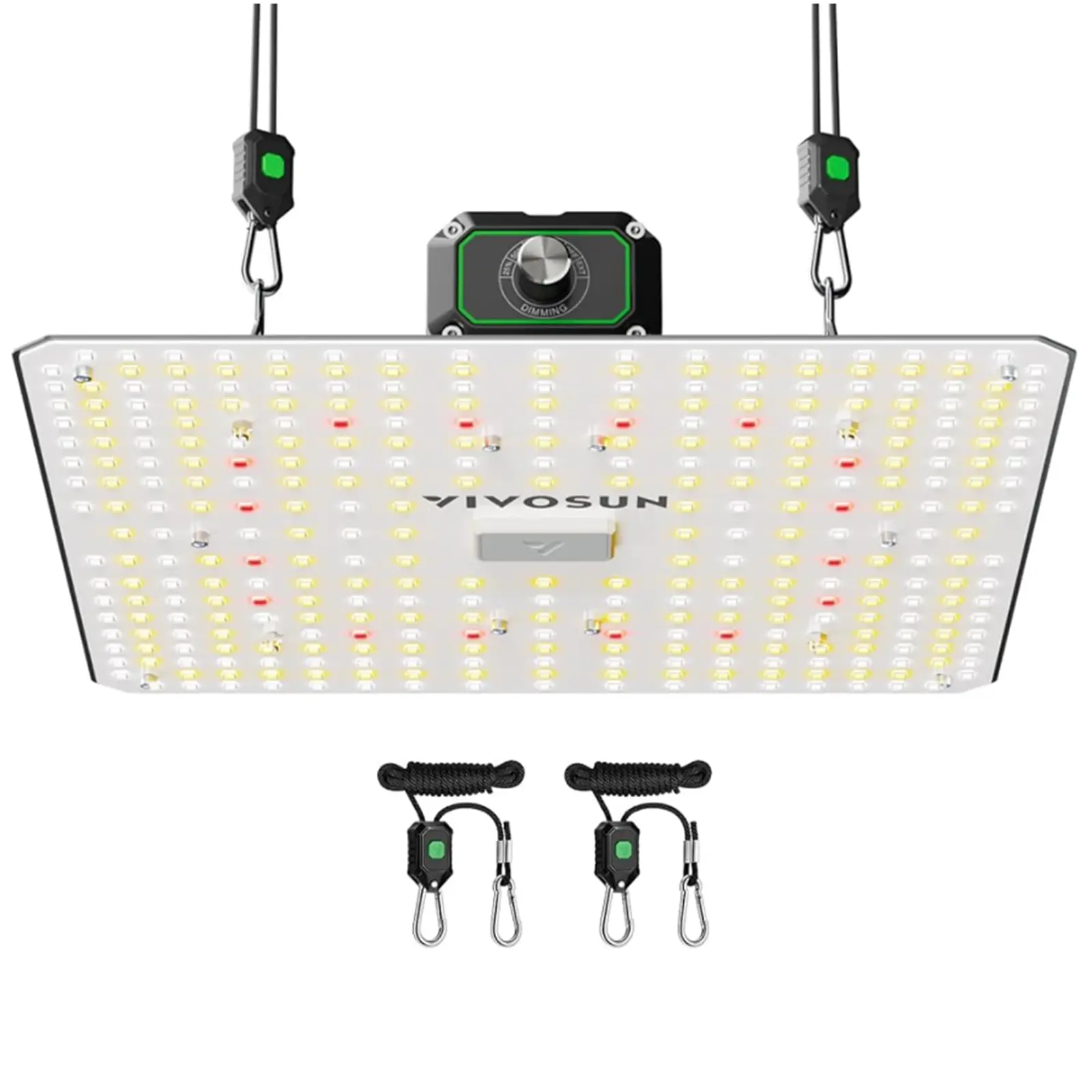 VIVOSUN LumaLight LED Grow Light, Full Spectrum Plant Light, 100W Smart Dimmable & High PPFD for Indoor Plants Seedling Vegetables Bloom