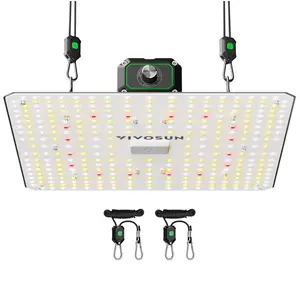 VIVOSUN LumaLight LED Grow Light, Full Spectrum Plant Light, 100W Smart Dimmable & High PPFD for Indoor Plants Seedling Vegetables Bloom