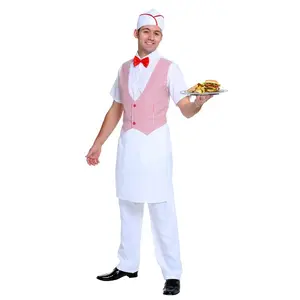Men's 50s Car Hop Costume