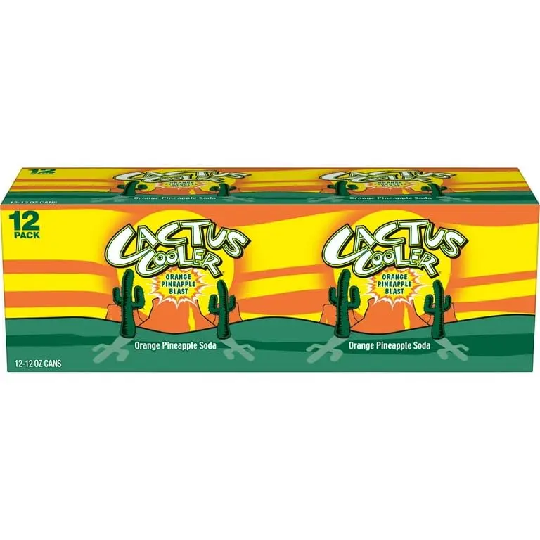 Cactus Cooler Orange Pineapple Soda Pop