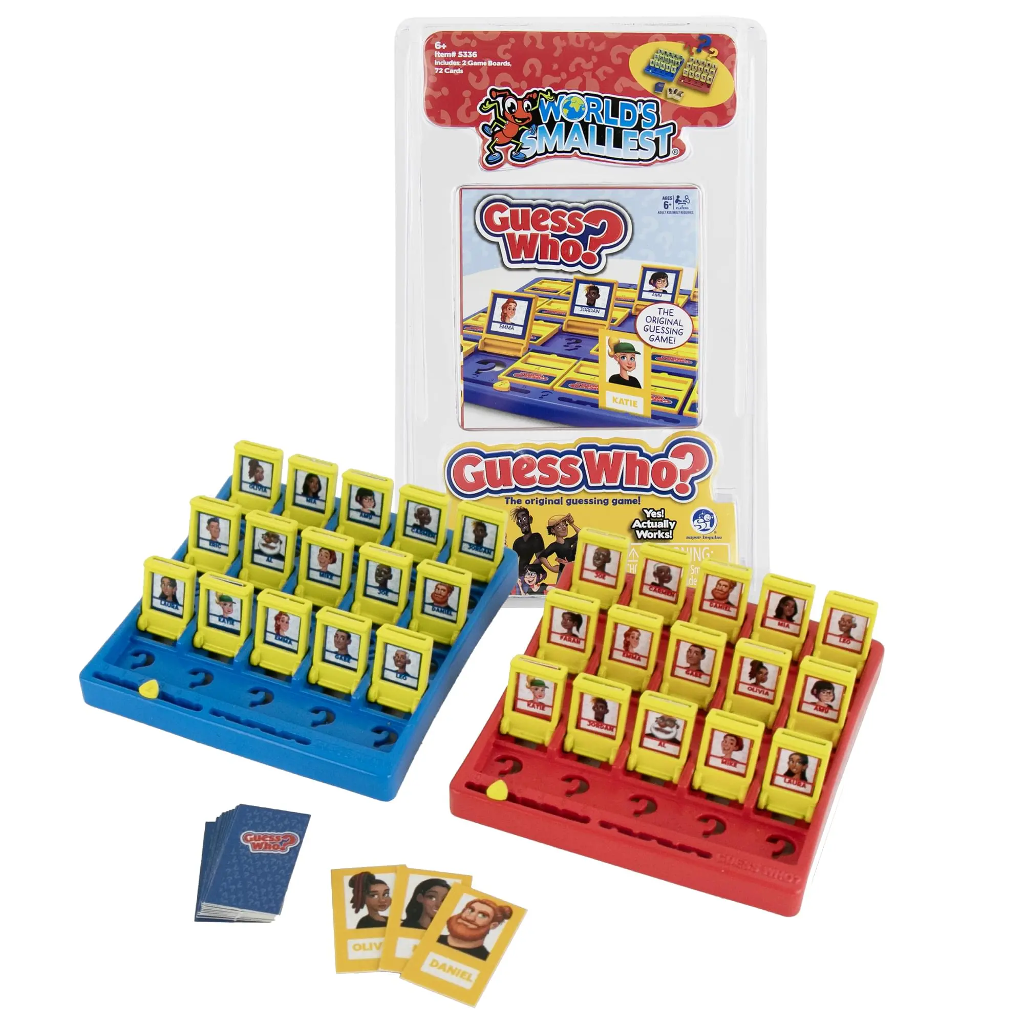 World's Smallest Guess Who? Mini Board Game