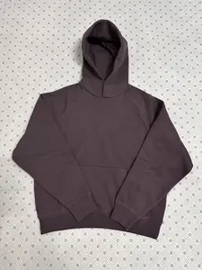 23 New Style plum Color Oversized Pullover HoodieWomen Men Streetwear Cozy Unisex Cropped Fit Sweatshirts Casual Soft Long Sleeve Outfit Menswear
