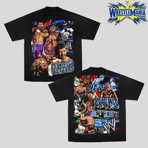 WWE Rey Mysterio vs Eddie Guerrero Retro Premium 100% Cotton T-Shirt, The Champ Shirt, Doctor of Thuganomics Retro WWE Shirt, Hustle Loyalty Respect Wrestling T-Shirt, Iconic WWE Legend Merch
