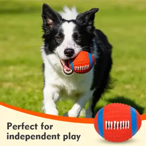 Dog Balls - Interactive Dog Toys, High-Bounce Fetch Ball, Ultra and Rugged Balls, Durable - Size Medium, 2.5-inch Diameter