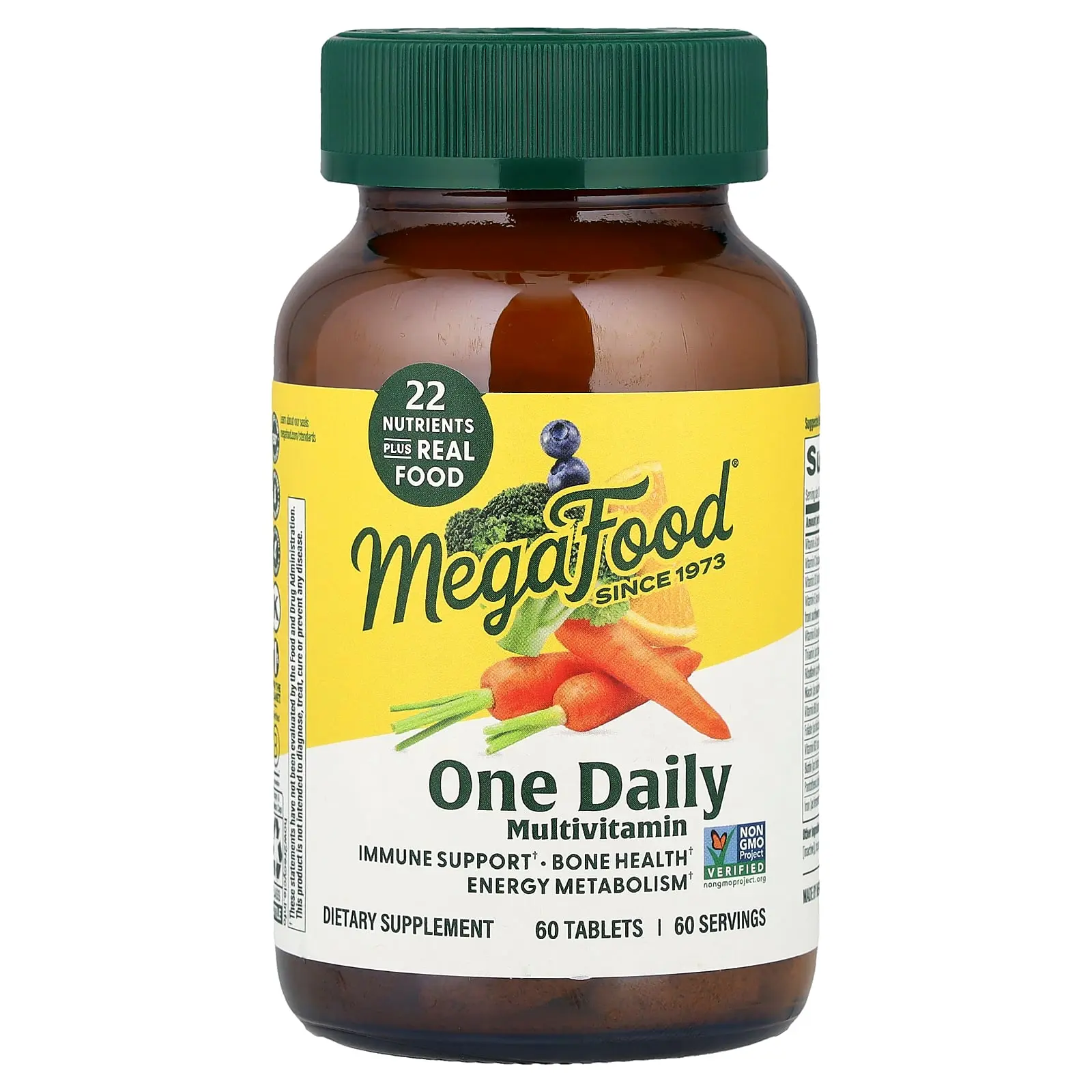 MegaFood One Daily Multivitamin, 60 Tablets