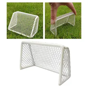 Mini Soccer Goal Funny Desktop Toys Goal Portable DIY Football Frame  Indoor Mini Net for Toddlers Children Boys Girls