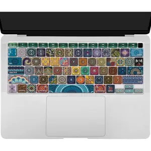 Keyboard Cover for MacBook Air 13 inch 2021 2020 Model A2179 A2337 M1 Chip, Bohemian