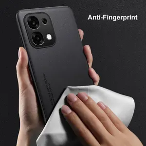 For OPPO A6 Pro 4G Case Luxury PU Leather Phone Case For OPPO A6 Pro 5G F31 Back Cover Matte Silicone Shockproof Full Protection